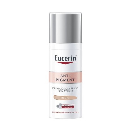 Comprar eucerin anti-pigment dia fps 30 tono medio 50 ml