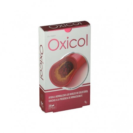 Comprar OXICOL 28 CÁPSULAS al mejor precio en Farmacia4Estaciones, tu farmacia online Comprar OXICOL 28 CÁPSULAS