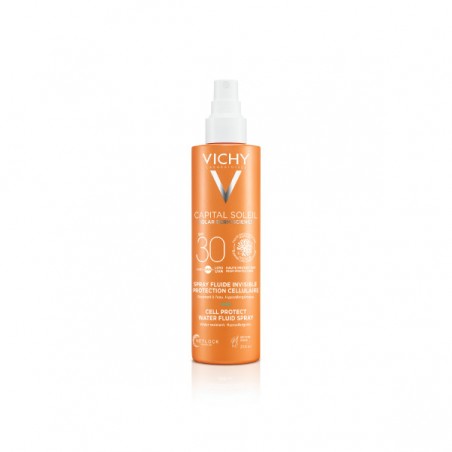 Comprar vichy capital soleil cell protect water fluid spray spf 30 200 ml