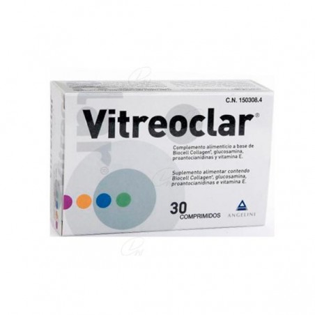 Comprar VITREOCLAR 30 COMP al mejor precio en Farmacia4Estaciones, tu farmacia online Comprar VITREOCLAR 30 COMP