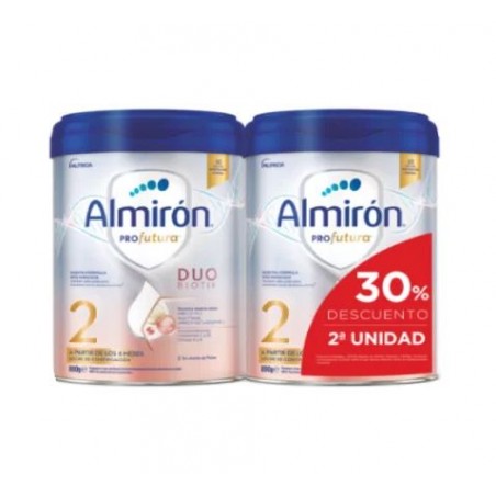 Comprar DUPLO ALMIRON PROFUTURA 2 DUOBIOTIK 2 X 800 G al mejor precio en Farmacia4Estaciones, tu farmacia online Comprar DUPLO ALMIRON PROFUTURA 2 DUOBIOTIK 2 X 800 G