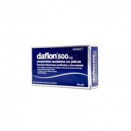 Comprar daflon 500 mg 60 comprimidos recubiertos