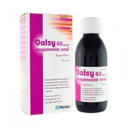 Comprar dalsy 40 mg/ml suspension oral 1 frasco 150 ml