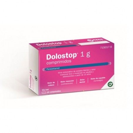 Comprar dolostop 1 g 10 comprimidos