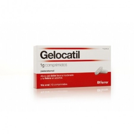 Comprar gelocatil 1 g 10 comprimidos