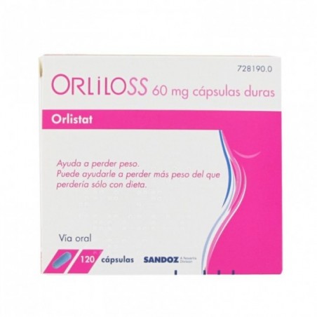 Comprar orliloss 60 mg 120 capsulas