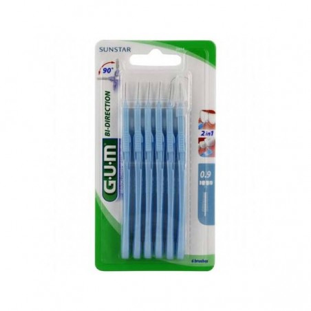 Comprar cepillo interdental gum micro-fino cónico 6 uds