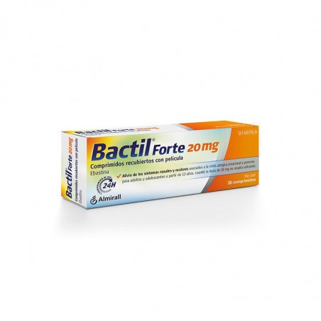 Comprar bactil forte 20 mg 20 comprimidos recubiertos