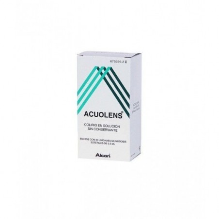 Comprar acuolens 3 mg/ml + 5,5 mg/ml colirio en solucion 30 monodosis 0,5 ml