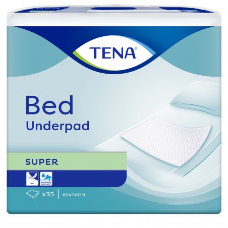 Comprar TENA BED SUPER EMPAPADOR 60 X 90 CM 35 UNIDADES