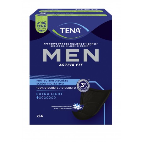 Comprar tena men escudo protector 14 unidades