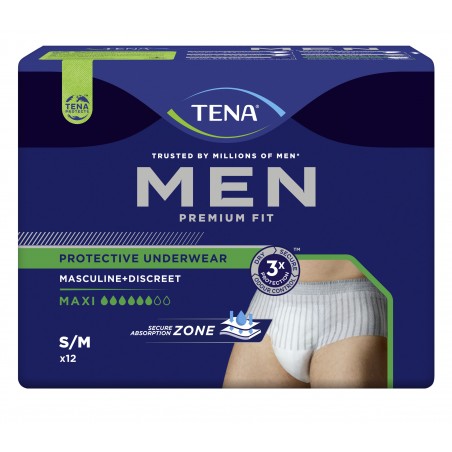 Comprar tena men premium fit pants talla m 12 unidades