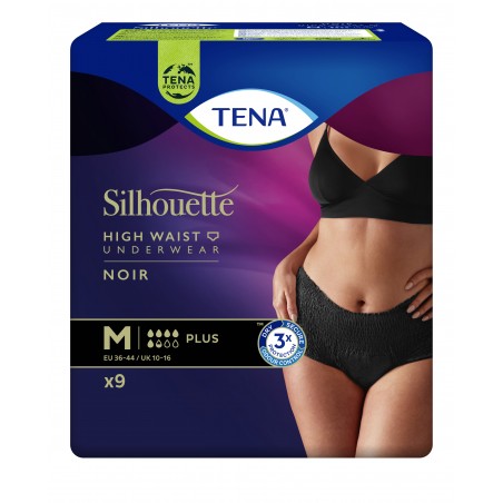 Comprar tena silhouette cintura alta color negra talla m