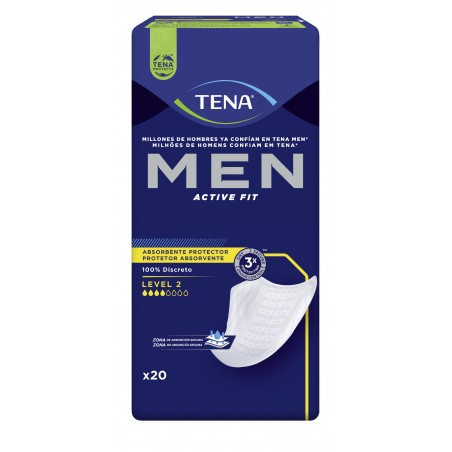 Comprar tena men compresa hombre nivel 2 20 unidades