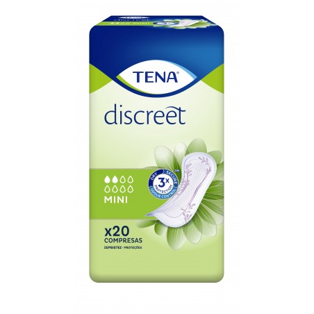 Comprar tena discreet mini 20 unidades