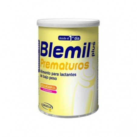 Comprar BLEMIL PLUS PREMATUROS 400 G al mejor precio en Farmacia4Estaciones, tu farmacia online Comprar BLEMIL PLUS PREMATUROS 400 G