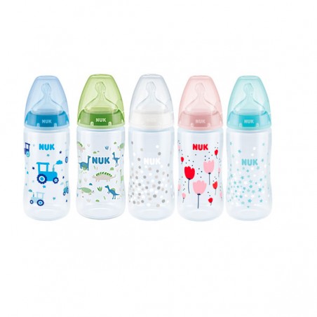 Comprar nuk biberón first choice+ tetina silicona talla l 300 ml 6-18m al mejor precio en Farmacia4Estaciones, tu farmacia online Comprar nuk biberón first choice+ tetina silicona talla l 300 ml 6-18m