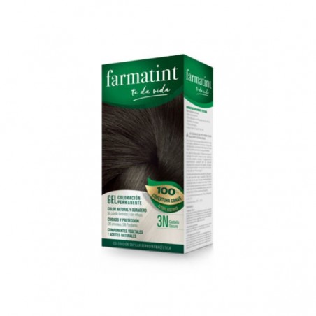 Comprar FARMATINT 3N CASTAÑO OSCURO al mejor precio en Farmacia4Estaciones, tu farmacia online Comprar FARMATINT 3N CASTAÑO OSCURO