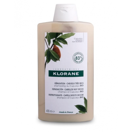 Comprar klorane champú a la manteca de capuaçu bio 400 ml