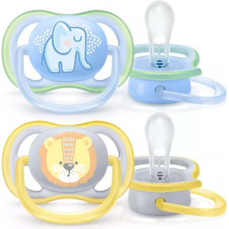 Comprar avent chupete ultra air 0-6m niño 2und scf085/01