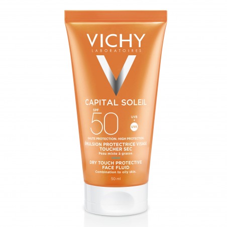 Comprar vichy soleil spf 50+ crema facial acabado seco 50 ml