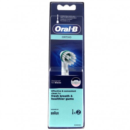 Comprar oral-b recambio cepillo ortho 2 cabezales