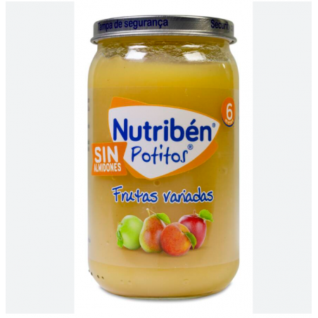 Comprar nutriben potitos frutas variadas 235g