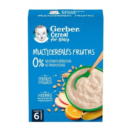 Comprar gerber multicereales frutas +6m 270g