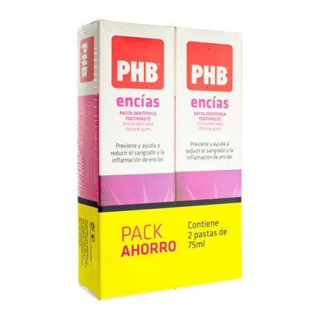 Comprar phb pasta dentífrica encías duplo 2 x 75 ml