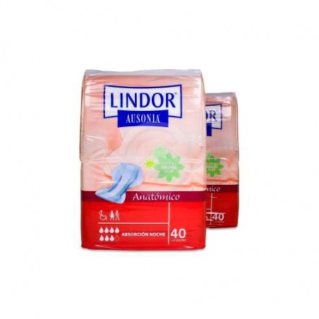 Comprar lindor anatómico de noche mediana 80 und