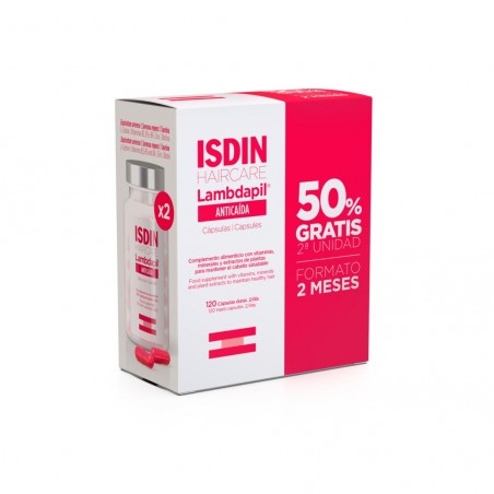 Comprar isdin lambdapil anticaída 2 x 60 cáps