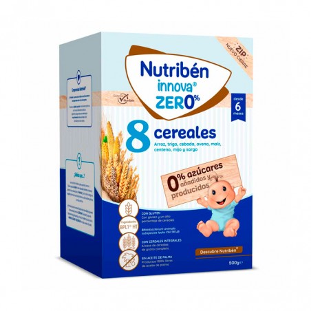 Comprar nutriben innova 8 cereales zero % 500 g