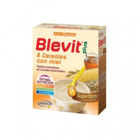 Comprar blevit plus superfibra 8 cereales y miel 600 g