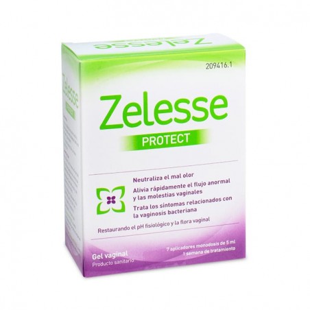 Comprar zelesse protect gel vaginal 7 monodosis de 5ml