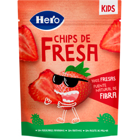 Comprar hero snack chips de fresa 12g