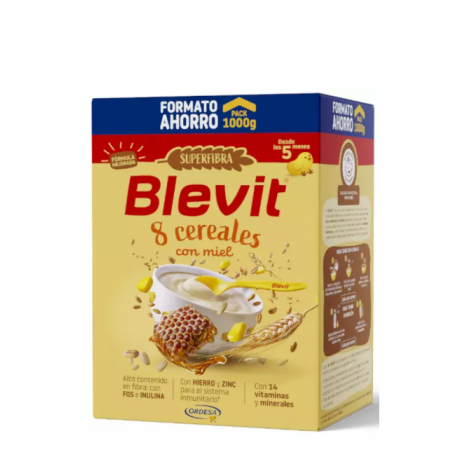 Comprar blevit superfibra 8 cereales con miel +5 m 1kg