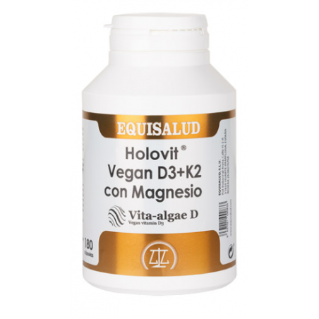 Comprar holivit vegan d3+k2 con magnesio 180 cáps.