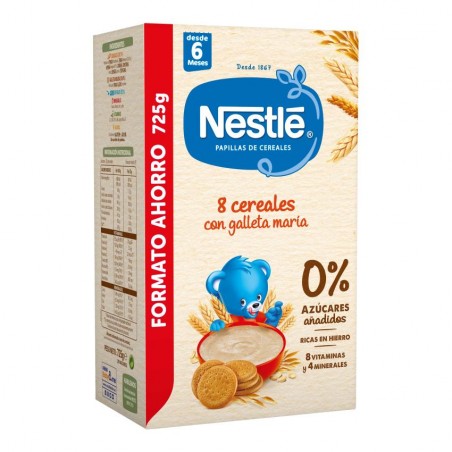 Comprar nestle papilla 8 cereales galleta maria 725 g