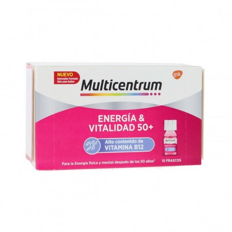 Comprar multicentrum energía & vitalidad 50+ 15 frascos