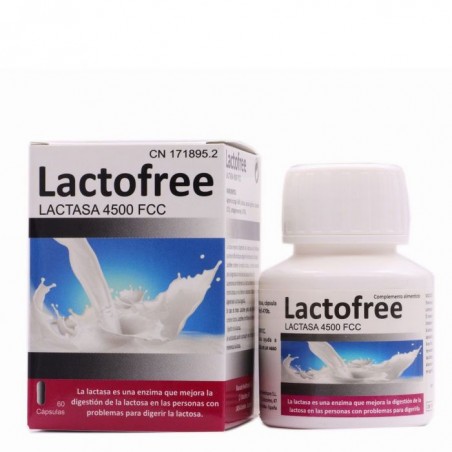 Comprar lactofree 60 cápsulas al mejor precio en Farmacia4Estaciones, tu farmacia online Comprar lactofree 60 cápsulas