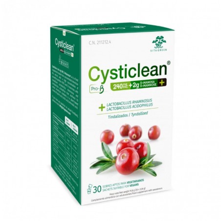 Comprar cysticlean prob d-manosa 30 sobres