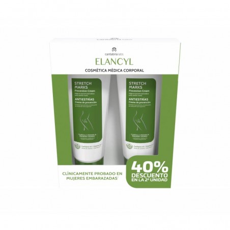 Comprar elancyl crema de prevención antiestrías 2x200 ml