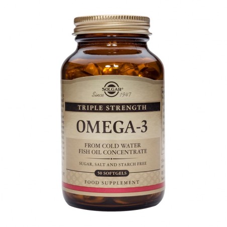 Comprar solgar omega-3 triple concentración 50 cápsulas