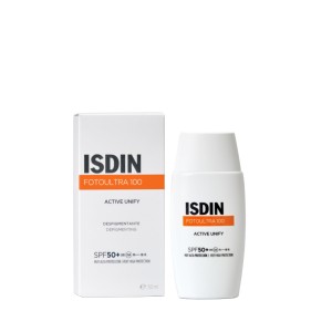 isdin fotoultra 100 active unify despigmentante spf50+ 50 ml