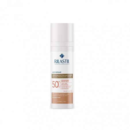 Comprar rilastil age reparir crema protectora antiarrugas color spf50+ 50 ml