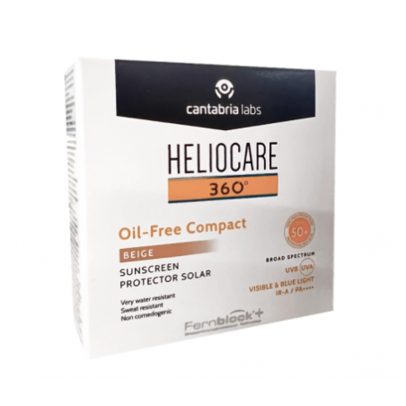 Comprar heliocare 360º oil-free spf50+ compact color beige 10g