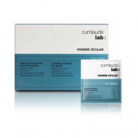 Comprar CUMLAUDE TOALLITAS DE HIGIENE OCULAR 16 TOALLITAS al mejor precio en Farmacia4Estaciones, tu farmacia online Comprar CUMLAUDE TOALLITAS DE HIGIENE OCULAR 16 TOALLITAS