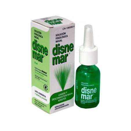 Comprar DISNEMAR SOLUCIÓN NASAL ADULTO 25 ML al mejor precio en Farmacia4Estaciones, tu farmacia online Comprar DISNEMAR SOLUCIÓN NASAL ADULTO 25 ML