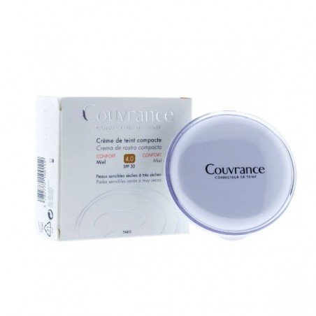 Comprar AVENE COUVRANCE MAQUILLAJE COMPACTO COLOR MIEL SPF 30 al mejor precio en Farmacia4Estaciones, tu farmacia online Comprar AVENE COUVRANCE MAQUILLAJE COMPACTO COLOR MIEL SPF 30