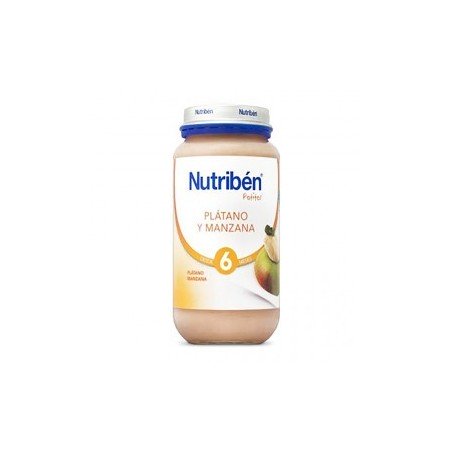 Comprar NUTRIBÉN PLÁTANO Y MANZANA INICIO 250 G al mejor precio en Farmacia4Estaciones, tu farmacia online Comprar NUTRIBÉN PLÁTANO Y MANZANA INICIO 250 G